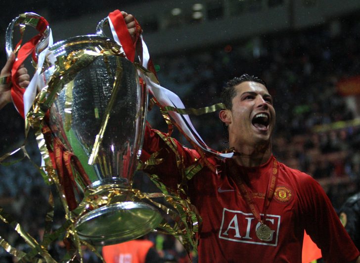 CR7 Man Utd 2008 UCL Trofeu Sursa REX FEATURES Ultima Faza