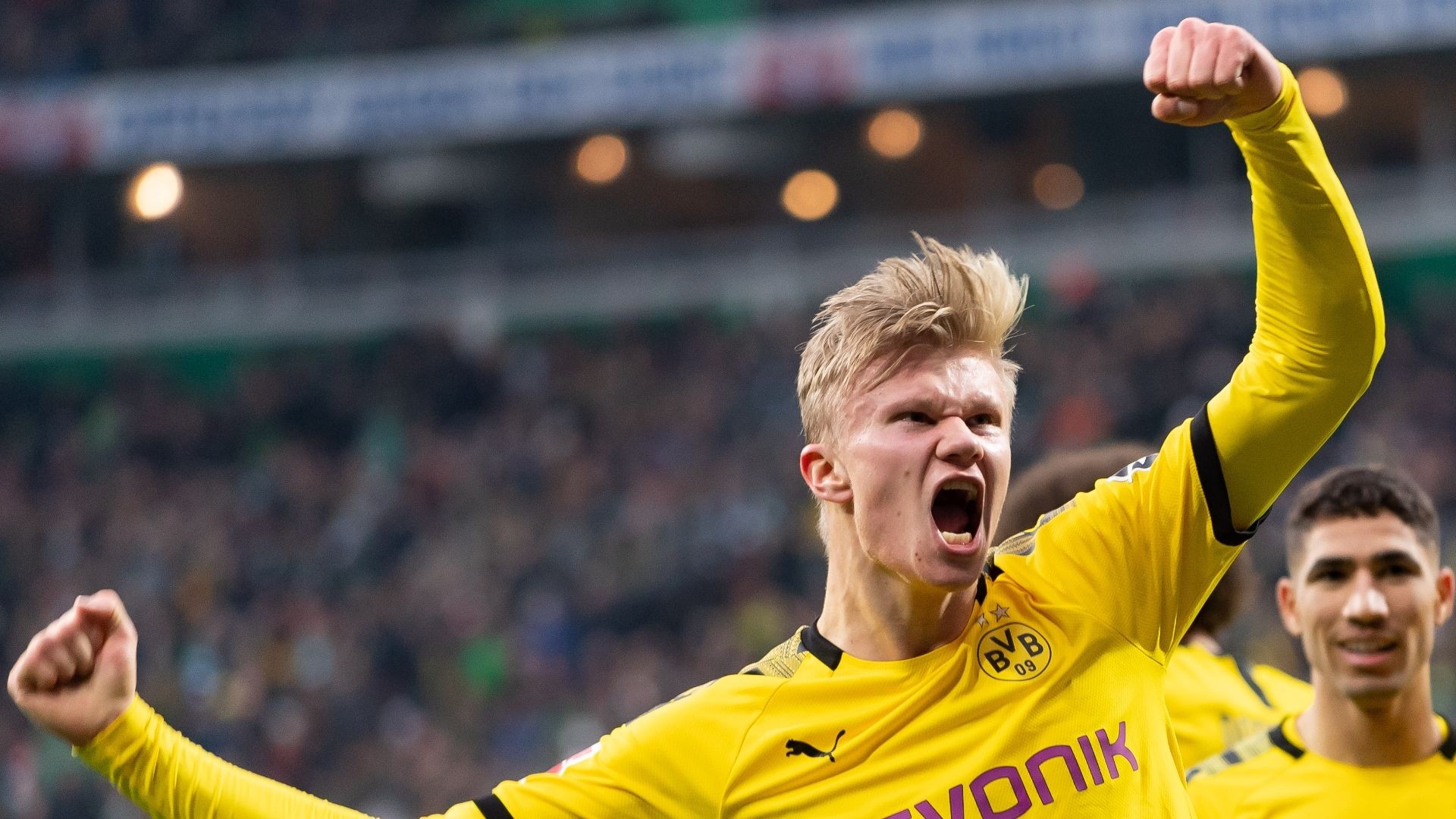 erling haaland bvb - brate gol bucurie - sursa GETTY ...